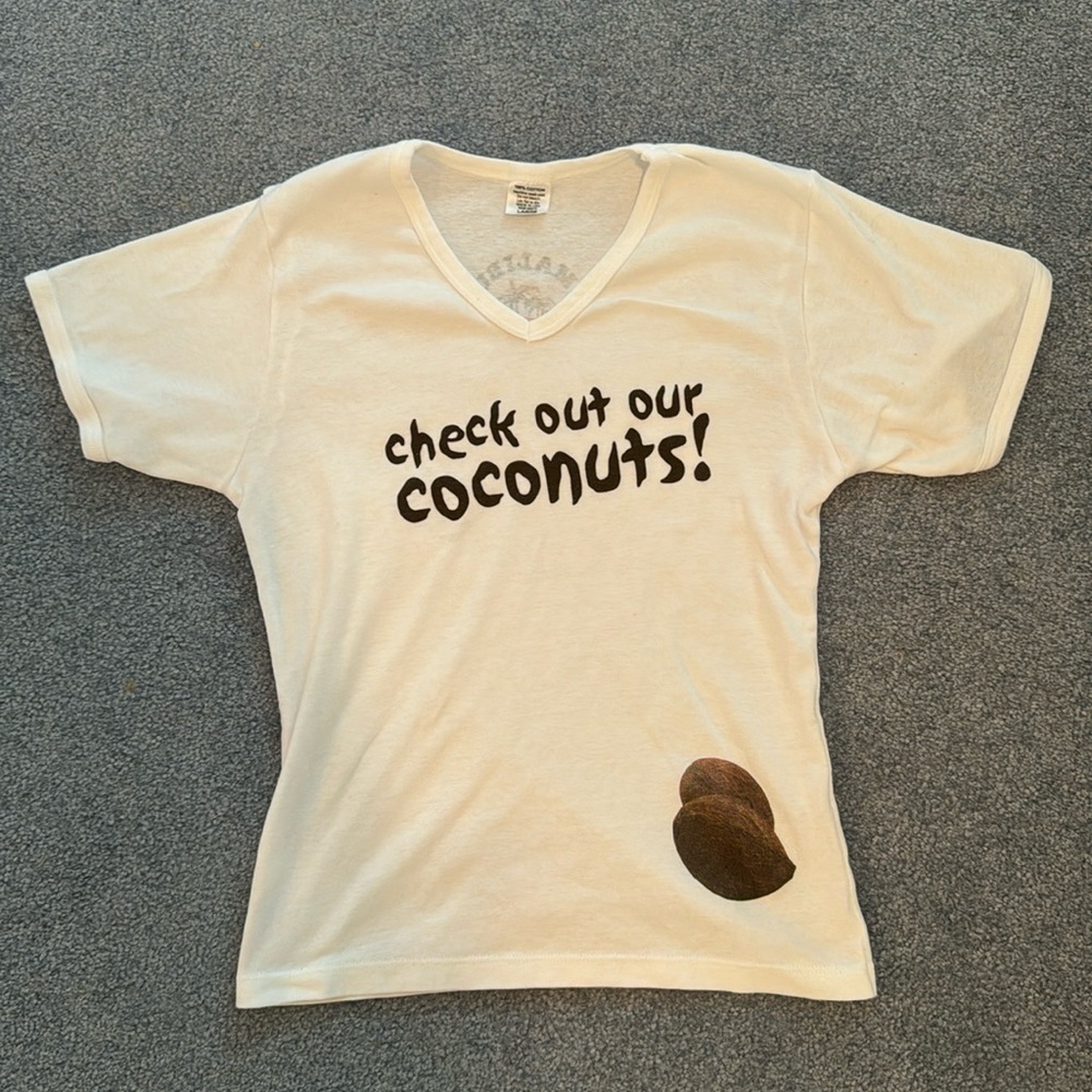 Malibu rum coconuts shirt